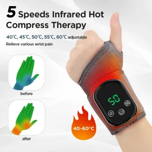 Electric Heating Wrist Massager